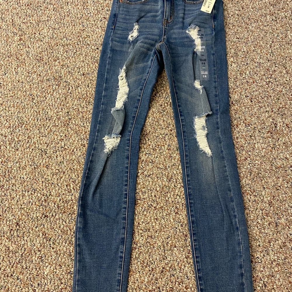 Aeropostale high rise jeggings.